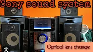 Sony sound system GZR 888D optical lens replacement 👆