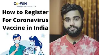 How to  register for Corona virus Vaccine | Live Demo | Cowin registration process
