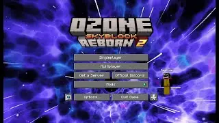 Back Again Grinding Skybocks - Ozone Skyblock Reborn 2