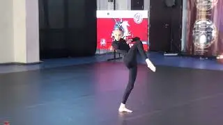 Всемирная танцевальная олимпиада 2024, Кубок России, Модерн, Литвинова Александра 13 лет, 