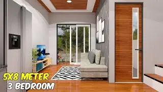 No Debat ! Fix Ini Salah Satu Desain Rumah 5x8 Meter Terbaik