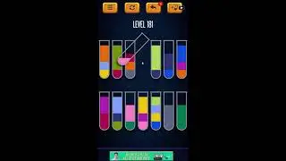 Water Sort Puzzle - Color Liquid Sorting Game Level 181 Solution