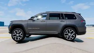 BeamNG Drive: Jeep Grand Cherokee Limited Bumpy Road & Stability Test