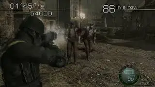 Resident Evil 4 HD Project - Hunk All Stages Mercenaries 5 Stars | 4K 60FPS UHD PC |