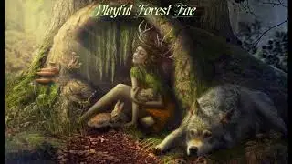 ASMR ♡ A Playful Forest Fae ♡ (Binaural Whispering, Tingles, Leaves Crunching, Forest Ambience)