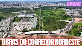 Drone em Mogi das Cruzes: Obras do Corredor Nordeste - César de Souza - Grande São Paulo