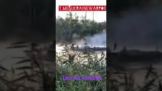 Ukrainian soldier on the move in a pts-m amphibious vehicle
