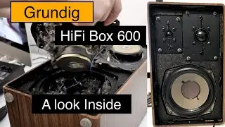 Grundig HiFi Box 600 - A Look Inside , What's Inside