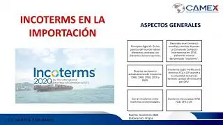Conf. Gestión Estratégica de Importaciones - Principales incoterms para la importación 18 sep 2020