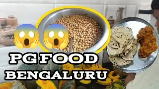 Pg Food Bengaluru ! Bengaluru pg me kana kaisa Banta hai ! &lrm;@BihariTravelVlogger&nbsp;#biharitravelvlog