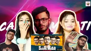 SOCIAL MEDIA CULTURE REACTION|| CARRYMINATI|| THE HONEY BEE REACTIONS|| DUSTOO DEY|| FUNNY REACTION|