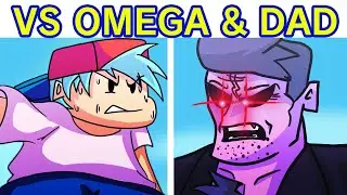 Friday Night Funkin' VS OMEGA FULL WEEK + Cutscenes (FNF Mod/Hard) + Daddy Dearest Final Battle