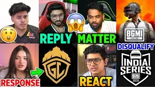 Bgis Teams Disqualify - player angry on stream😡 Rony on Manya | 😱 s8ul and Rntx Announcement 