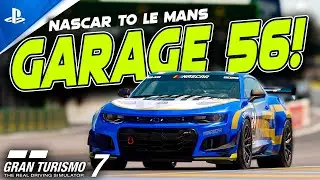 GT7 - Le Mans Garage 56 No Glitch Money Build in Gran Turismo 7 | Nascar Camaro Glitch Free Money