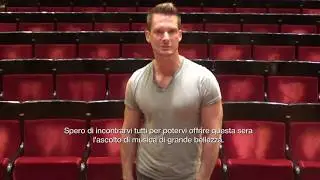 Xavier de Maistre saluta il pubblico di Genova | Stagione GOG 2017/2018