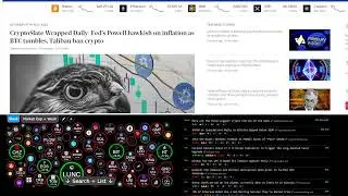 #Crypto Market watch & Analysis | #BTC #ETH down | Sunday Stream