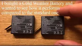 Insta360 One X - Cold Weather Battery Test