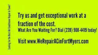 Searching for AC Repair and Service Company in Estero, FL?