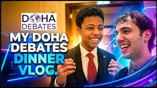 I Got Invited to the Doha Debates Dinner! 🇶🇦 (Vlog)