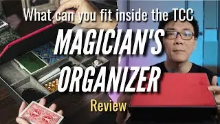 Magician's Organizer by TCC Magic (ft. TCC Closeup Hand Bag) - Magic Accessory Review