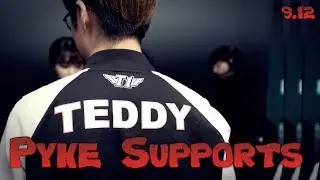 SKT Teddy - Pyke Supports - LoL Season 9 KR Ranked | League Of Legends