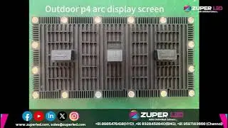 Experience vibrant visuals with our Outdoor P4 Arc Display &ndash; clear, durable,  in any weather.