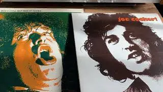 Joe Cocker - With A Little Help From My Friends - 33 rpm vinyl 1968
