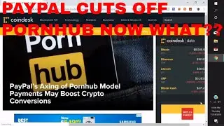 PayPal abruptly cut off service for PornHub Performers Verge Pornhub Crypto Payment XVG Pornhub