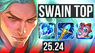 SWAIN vs NASUS (TOP) | EUW Master | 25.24