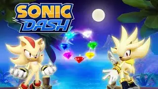 Демонстрация Sonic Dash Super Shadow & Super Silver!