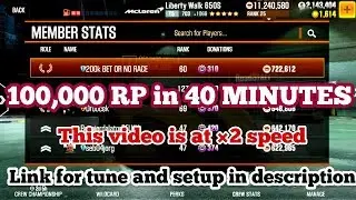 100,000 RP in 40 Minutes Against Bots! - Win every live race - Win the Most RP - No Cheats - CSR2