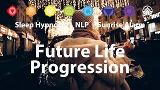 ✔✔ Future Life Progression: Overnight Self-Hypnosis & Sunrise Alarm | #subliminal #hypnosis #nlp