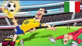 IL GRANDE GOL Di ZLATAN IBRAHIMOVIC | ANIMAZIONE | DOPPIAGGIO ITALIANO 🇮🇹