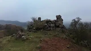 drone flight over peak district compliation