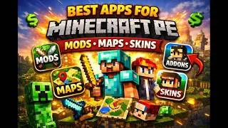 Best Minecraft Apps 🔥 Mods, Builds, Skins & Shaders!