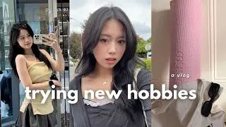 VLOG | Trying new hobbies out, finding my personal style, pottery painting, etc. 🎨🎀