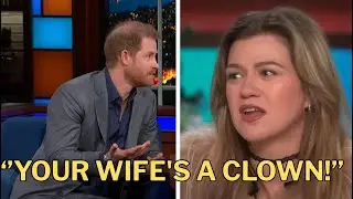 Studio Erupts! Prince Harry Clashes Badly with Kelly Clarkson!