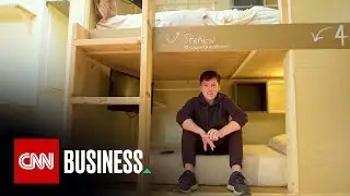 Tenants pay $1,200 a month to rent these bunk beds