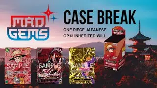 Madgems Livebreak 😍 One Piece Japanese OP13 Inherited Will Case