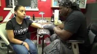 The Mortal Instruments: Getting Angelic Rune Tattoo Part 1