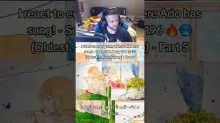 I react to every song where Ado has sung! - Song 196 / Day 196 🔥🥶 - Part 5 Song:【Ado】シュガーバイン 歌いました