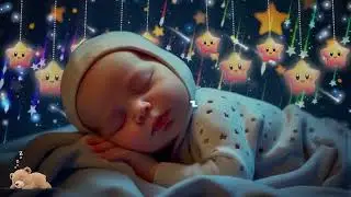 Soothing Baby Sleep Music 🌜 Mozart Brahms Lullaby 🎼 Calming Music for Emotional Deep Sleep