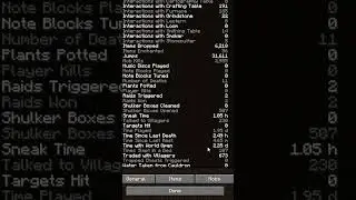 Minecraft, But I Look At My Statistics On My 388 Day World!
