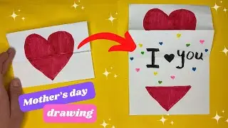 ★ DESSIN SAINT VALENTIN FACILE /  DESSIN F&Ecirc;TE DES M&Egrave;RES ★  tutoriels de dessin faciles