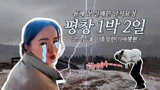 [평창 1박 2일] 코스는 좋은데 날씨요정 휴무로 절망편⚡️이 되어버린.... | 평창여행 | 평창 당일치기 | 평창 1박 2일