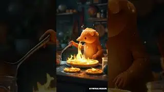 AI Imagines Animals as 5-Star Chefs 🤯#animalchef