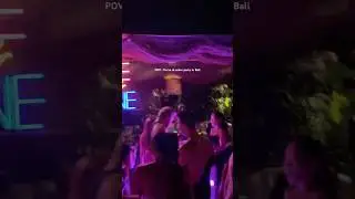 #soberparty #dj #baliparty