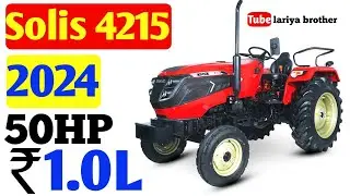 New Solis 4215 Yanmar 50HP Tractor || 2024 Model Solis 4215 || Price Features Full Review 🔥🔥