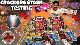 New And Unique Crackers Stash Testing 2024🔥 || Ansh Khajuria
