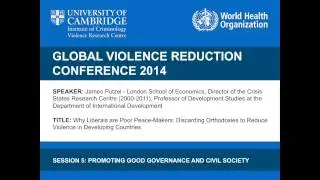 James Putzel - Why Liberals are Poor Peace-Makers